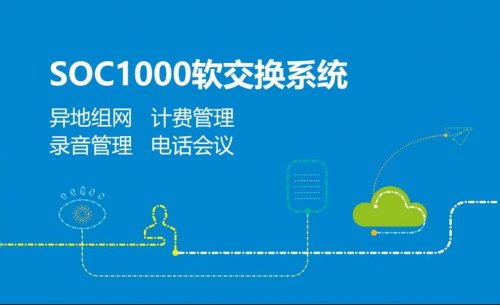 申甌SOC1000軟交換融合通信系統(tǒng)建設實現跨區(qū)組網